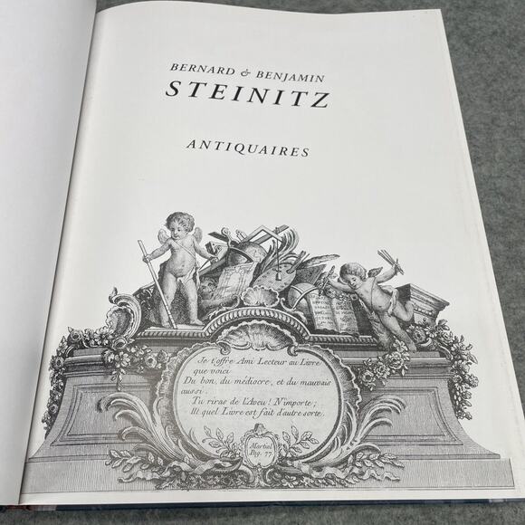 VTG Bernard & Benjamin Steinitz Catalogue Paris Antiques October 2000 Hardcover - Picture 7 of 9